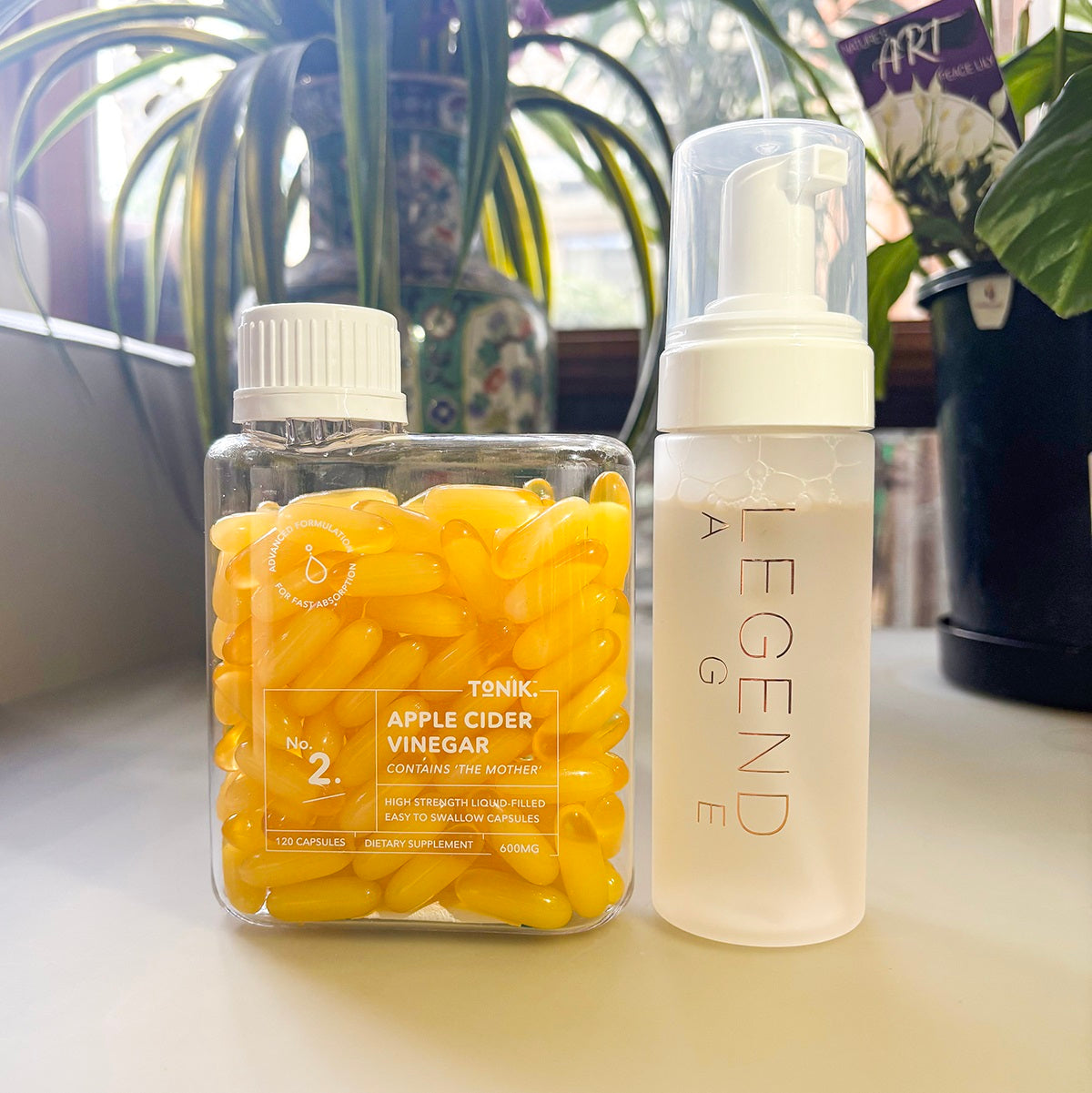 Cleanse & Glow Duo | Tonik Apple Cider Vinegar + Cleansing Mousse