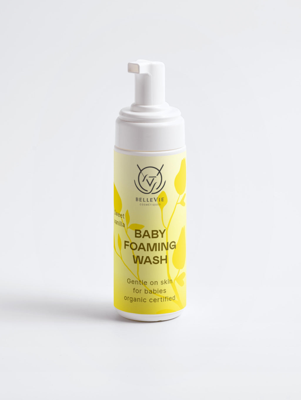 Baby Foaming Wash 150ml – Gentle, Nut-Free Newborn Cleanser