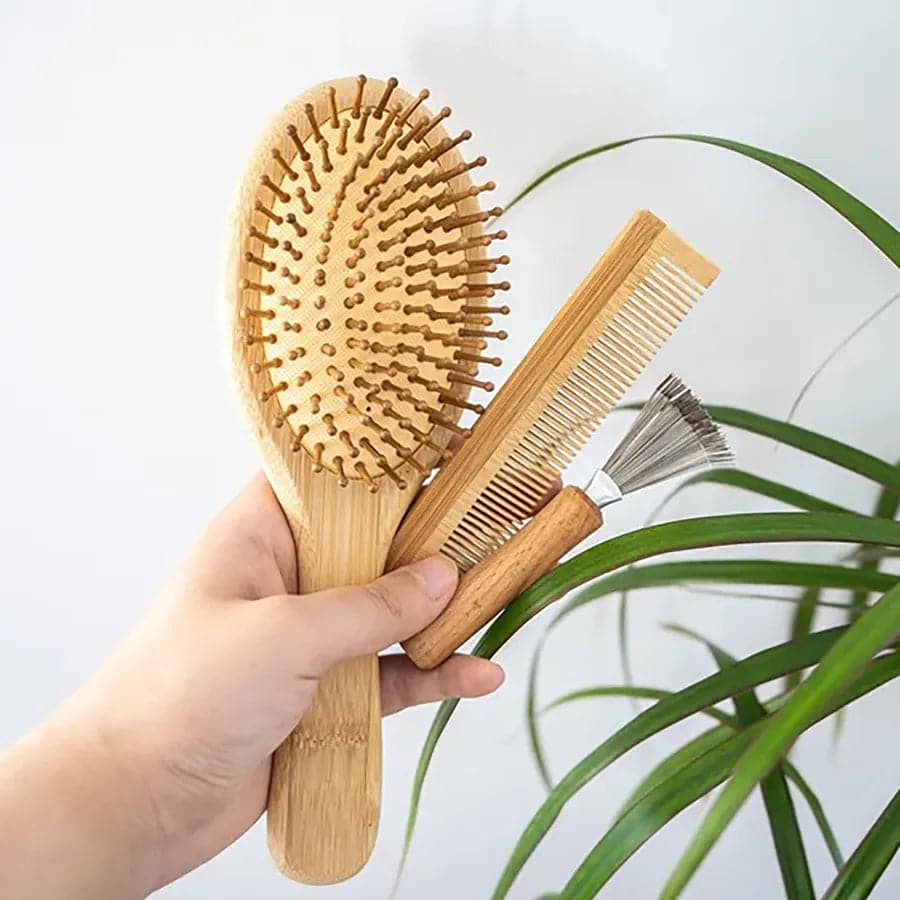 Flat Bamboo Comb