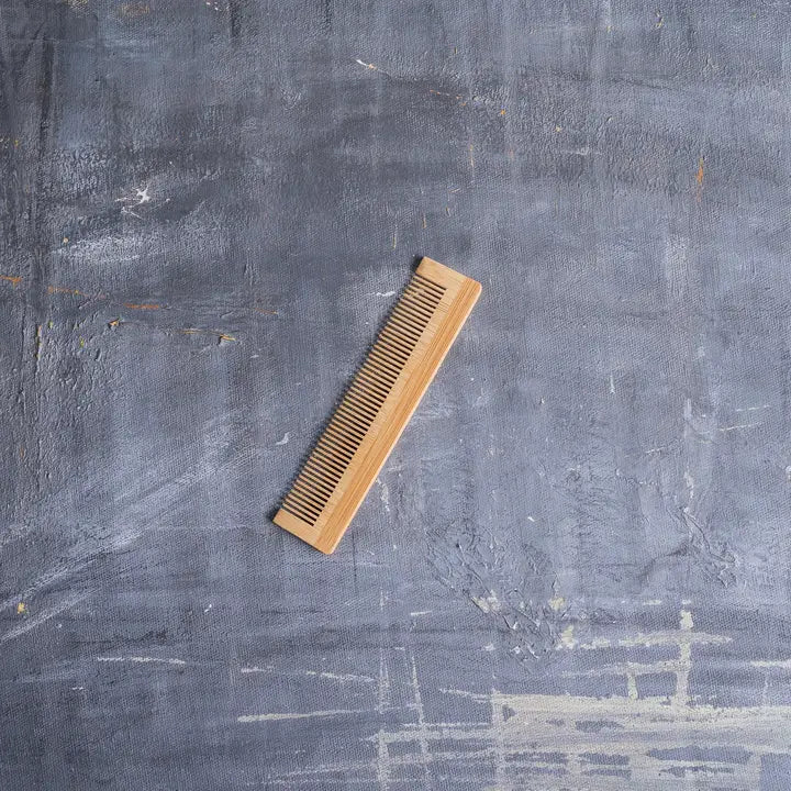 Flat Bamboo Comb