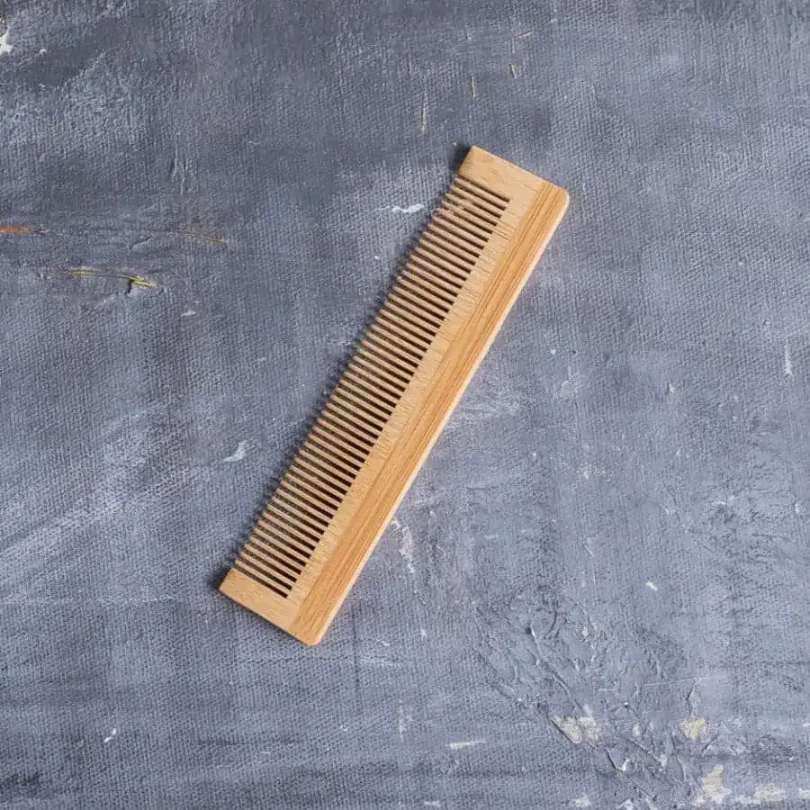 Flat Bamboo Comb