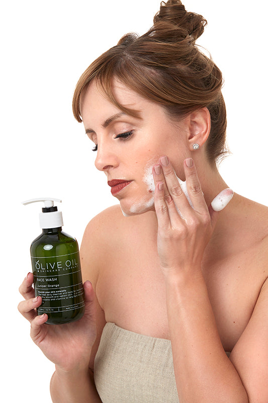 Face Wash, Castile Style,  Juniper Orange 300ml