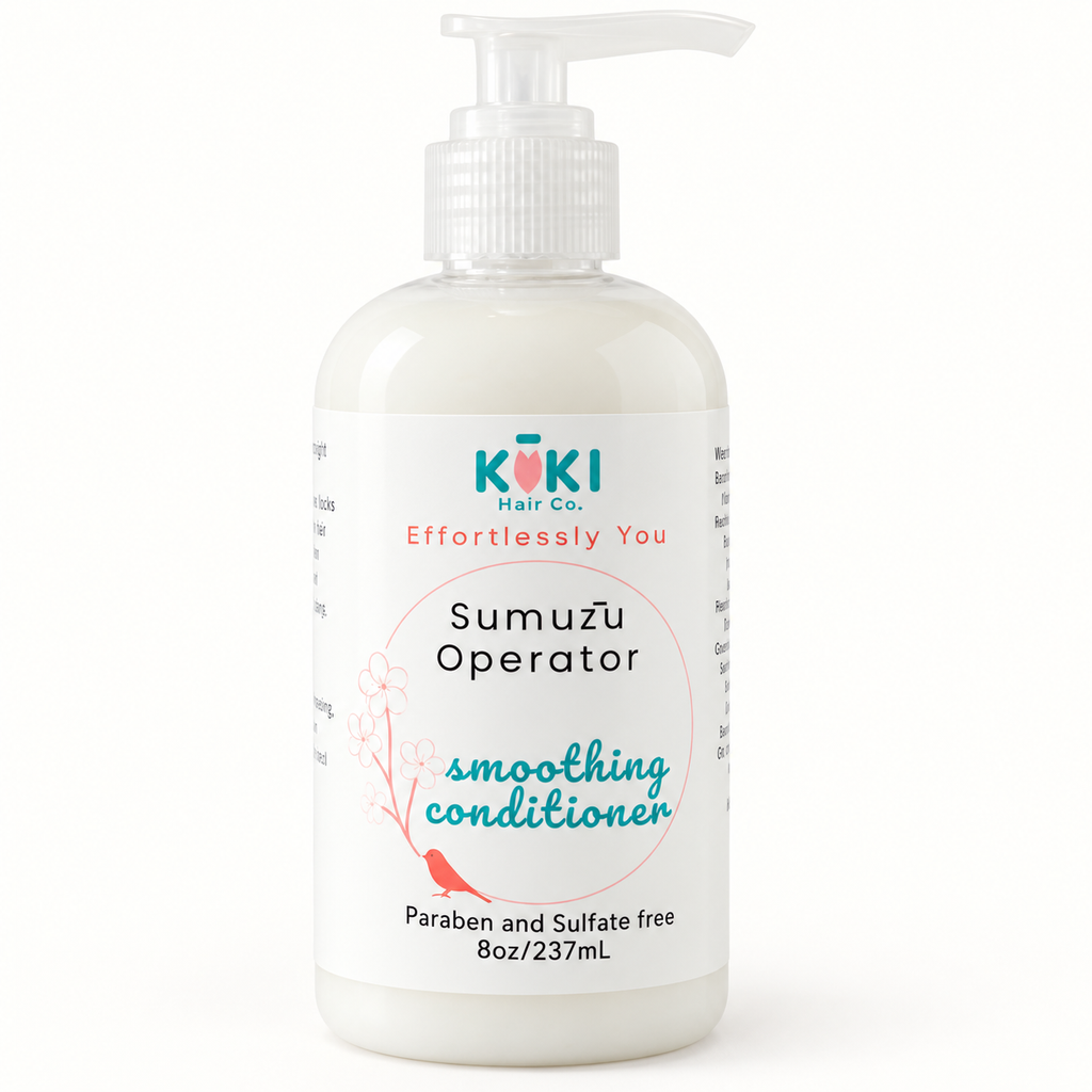 Smoothing conditioner for frizz-free hair